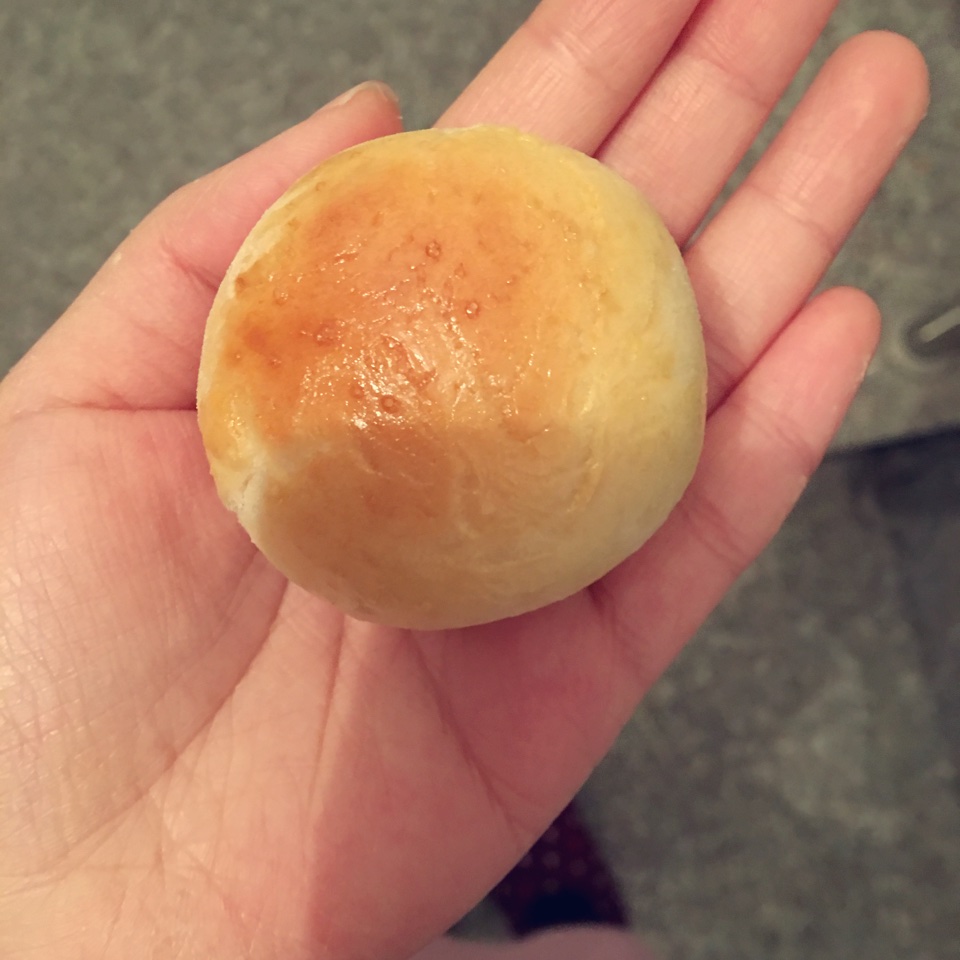 鲜奶油小餐包（一次发酵）