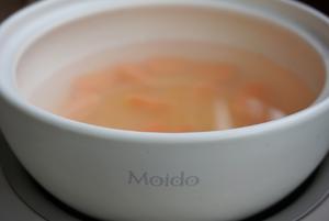 红薯棒渣粥【moido 陌冬煲仔锅】的做法 步骤2