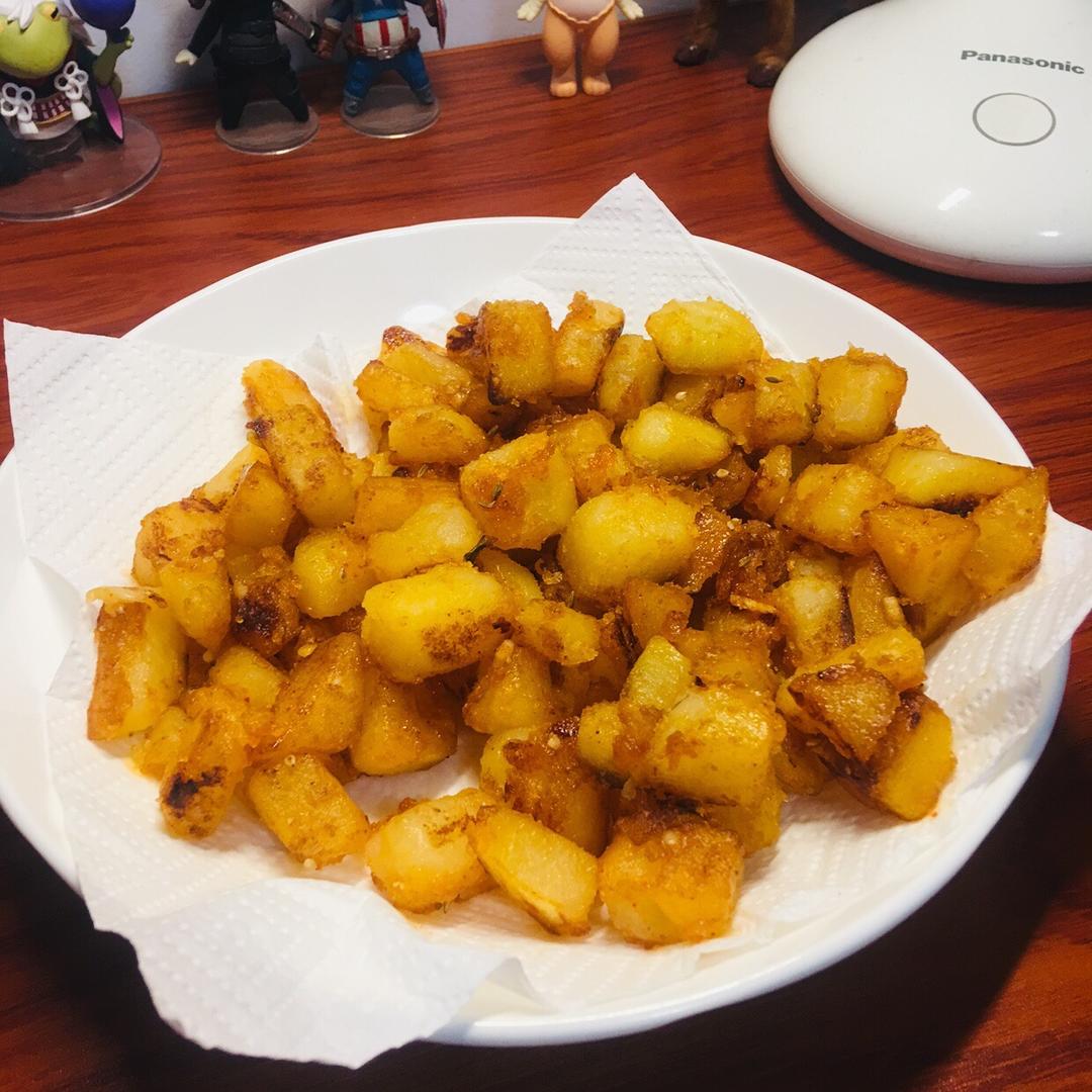 黄油香煎土豆块