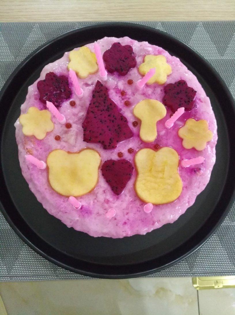 红心火龙果慕斯8寸