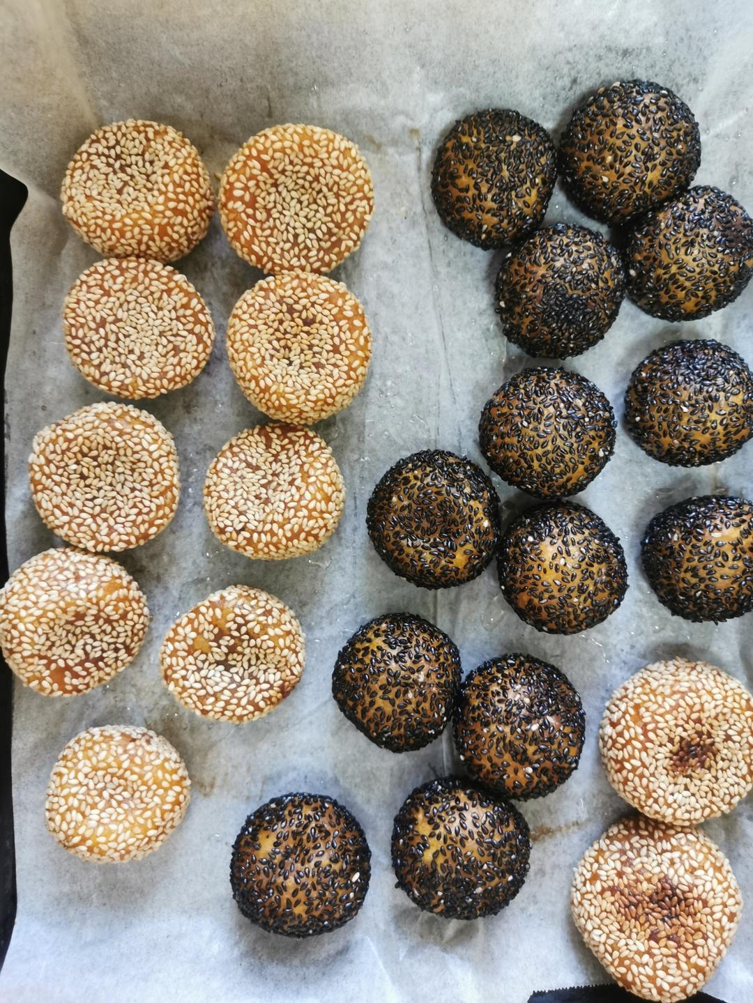 “南瓜芝麻球”聚餐必做小点心