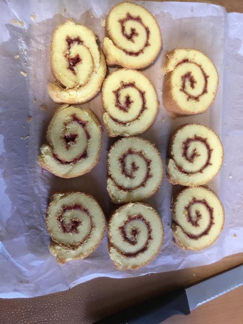 原味蛋糕卷(后蛋法)