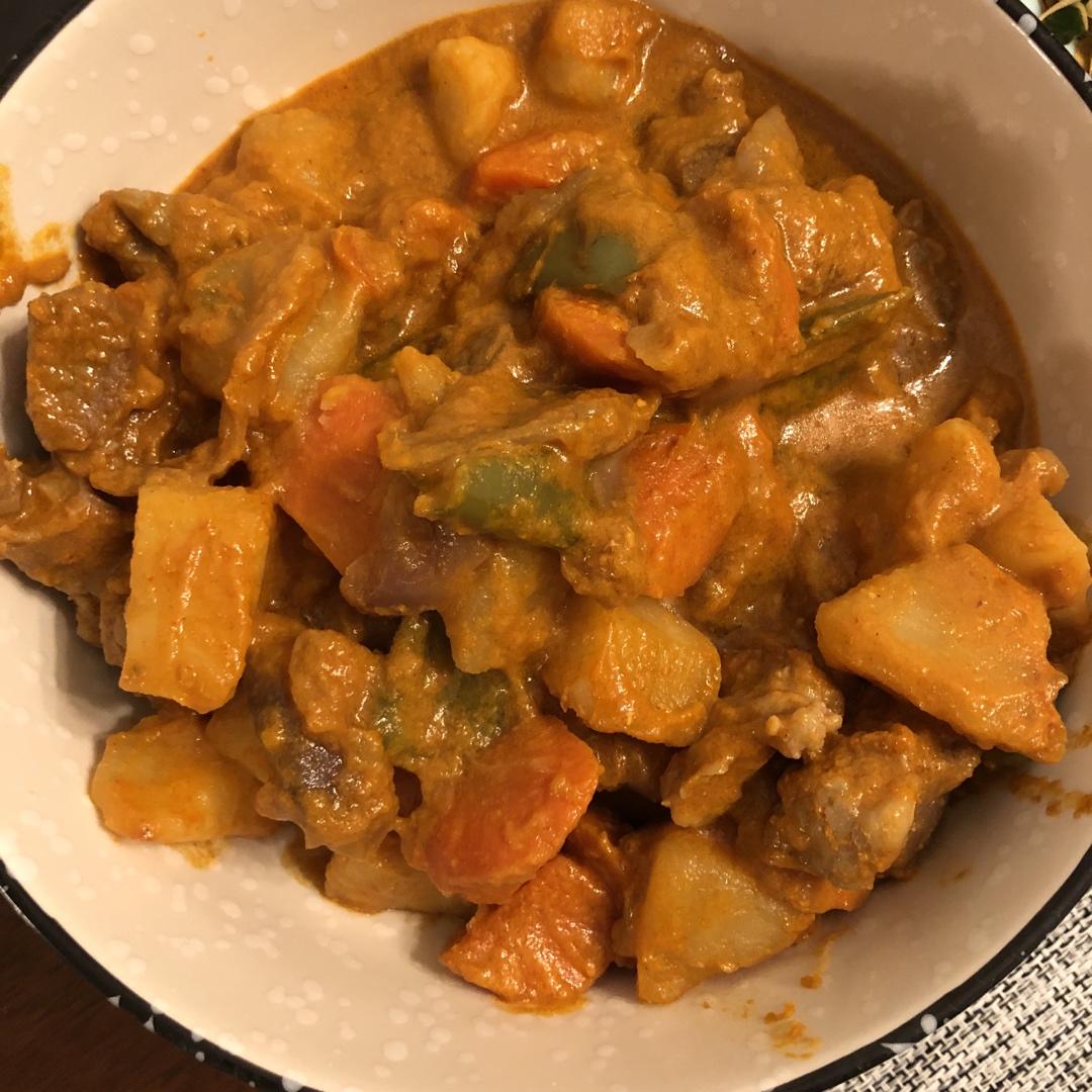 泰式咖喱牛肉