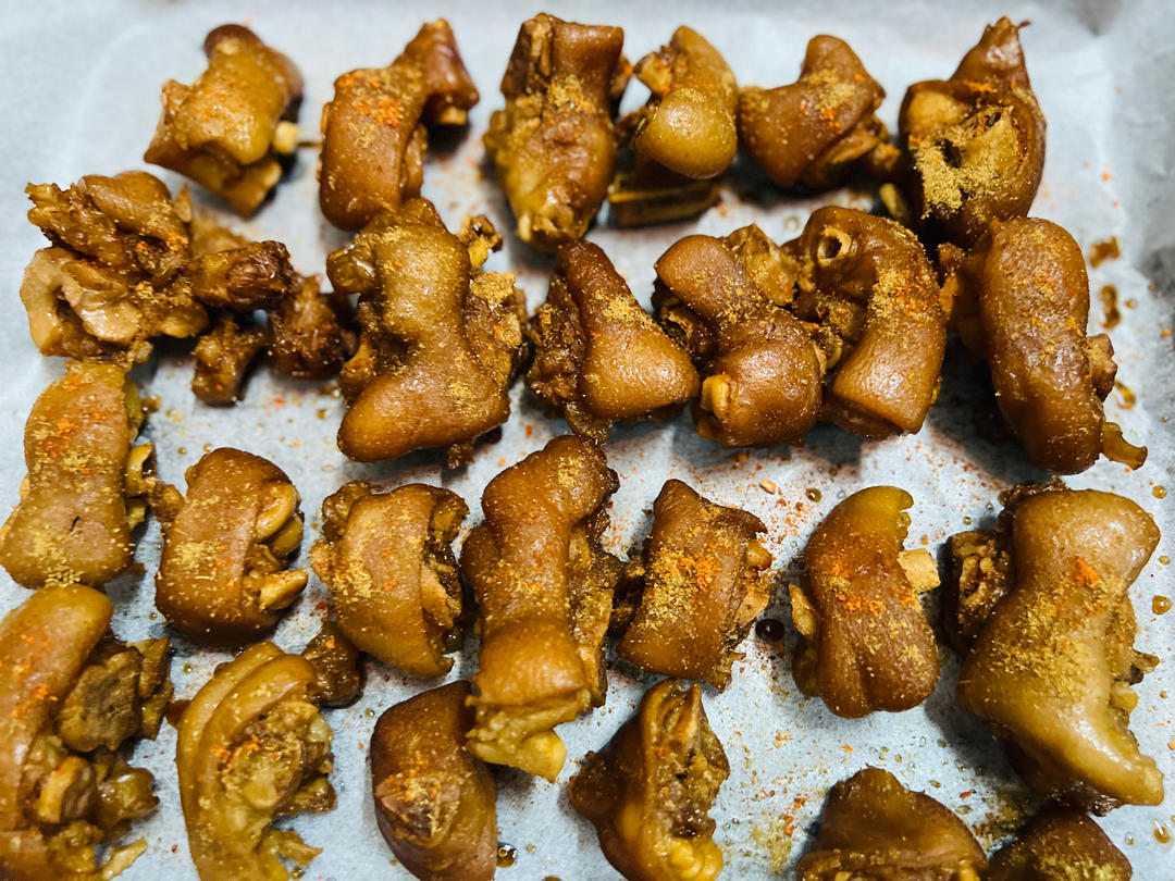 空气炸锅烤猪蹄