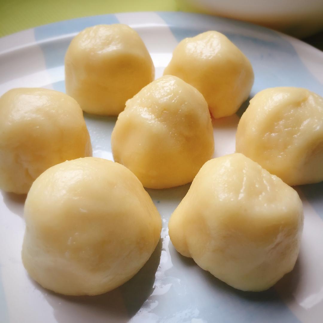 奶香糯米窝窝头