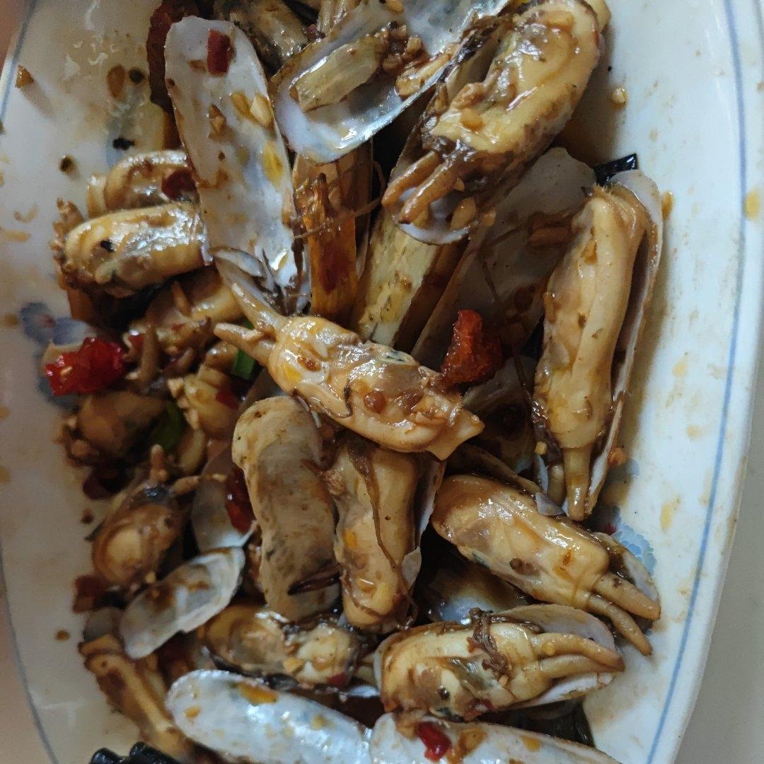 辣炒蛏子