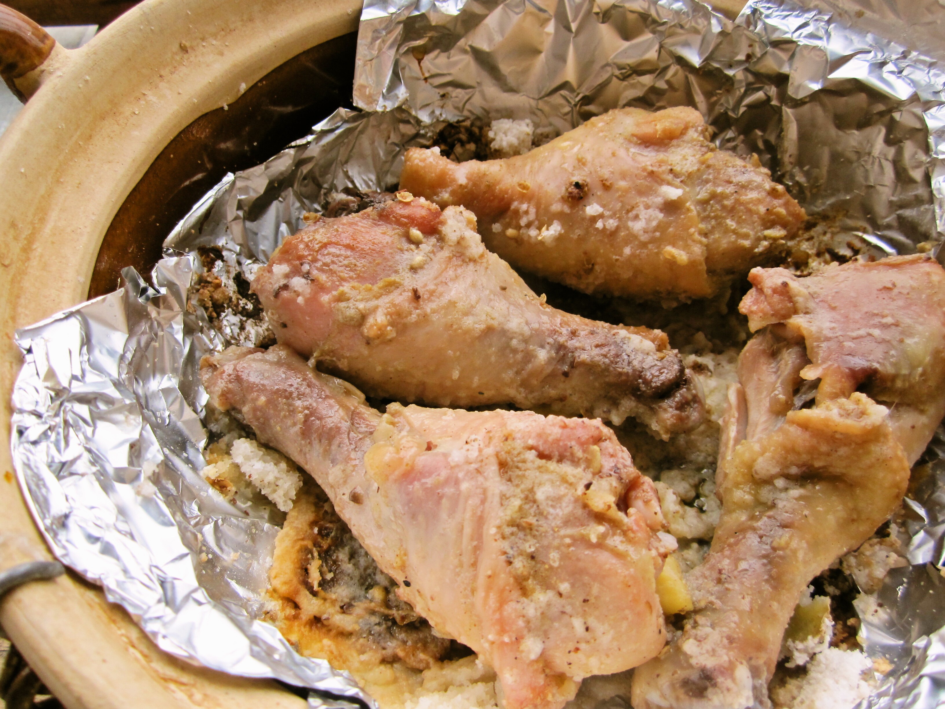 五香盐焗鸡腿