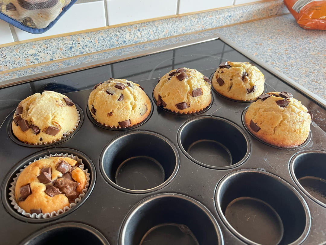 Dairy free chocolate chip muffins