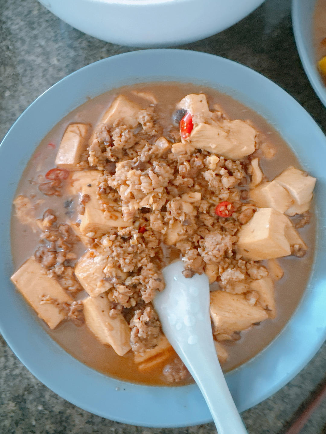 肉末嫩豆腐｜嫩滑口感爽口！这道快手菜超级下饭！！（减脂少油版）