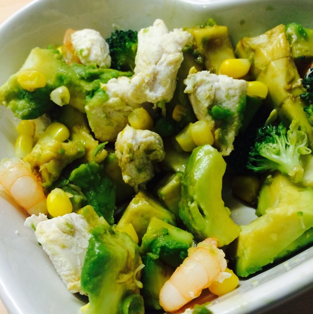 【减脂小厨房】牛油果沙拉