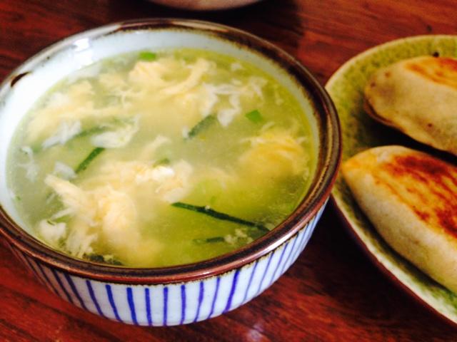 超鲜嫩好喝五分钟搞定黄瓜鸡蛋汤