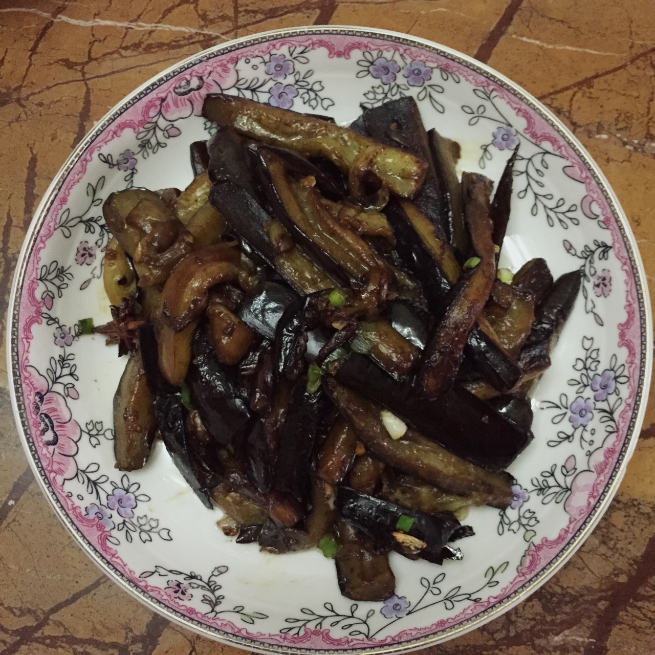 老丁的私房菜-油焖茄子