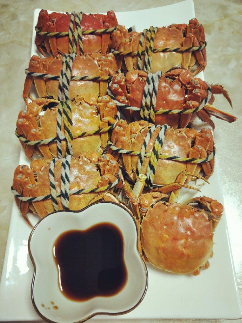 清蒸大闸蟹