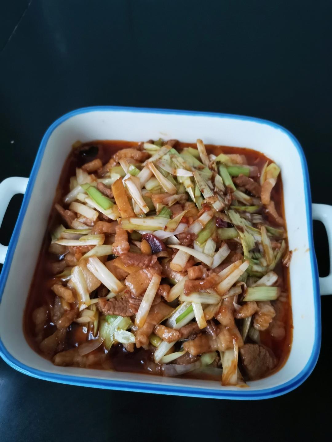 最好吃的韭黄炒肉