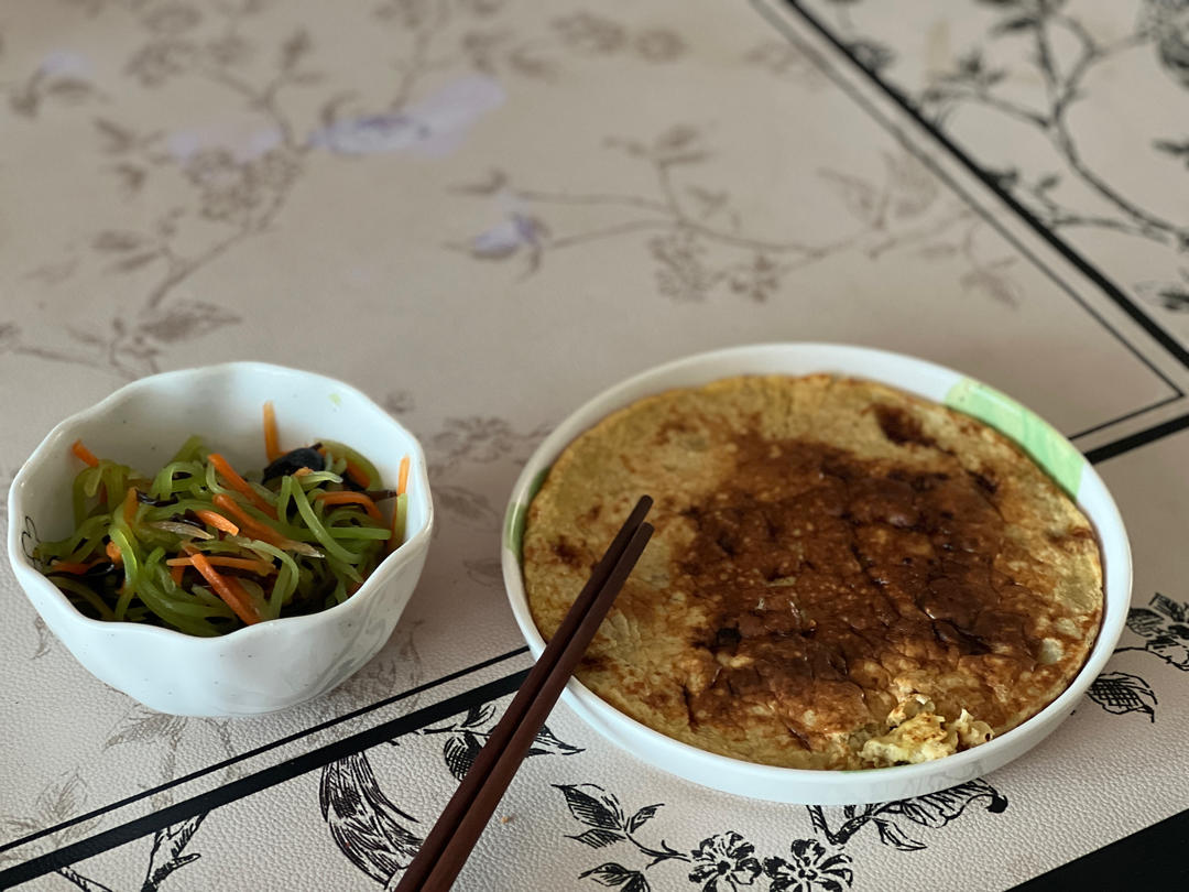 香蕉燕麦饼+香梨