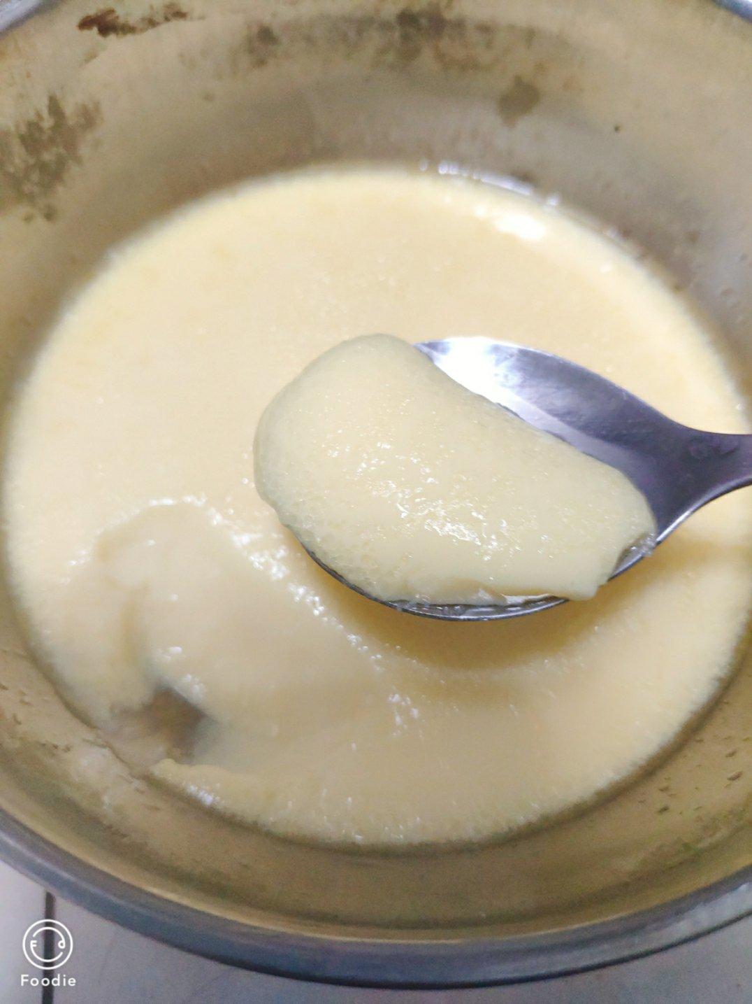 有着豆腐口感的蒸水蛋「年年有鱼」