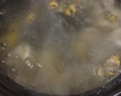 润肺清养的石斛橄榄煲排骨汤的做法 步骤5