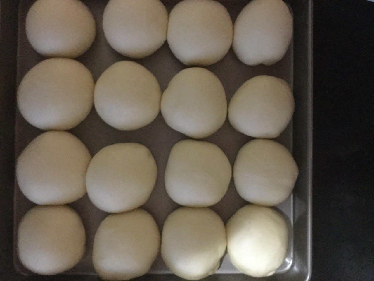 一次发酵早餐小面包的做法 步骤10