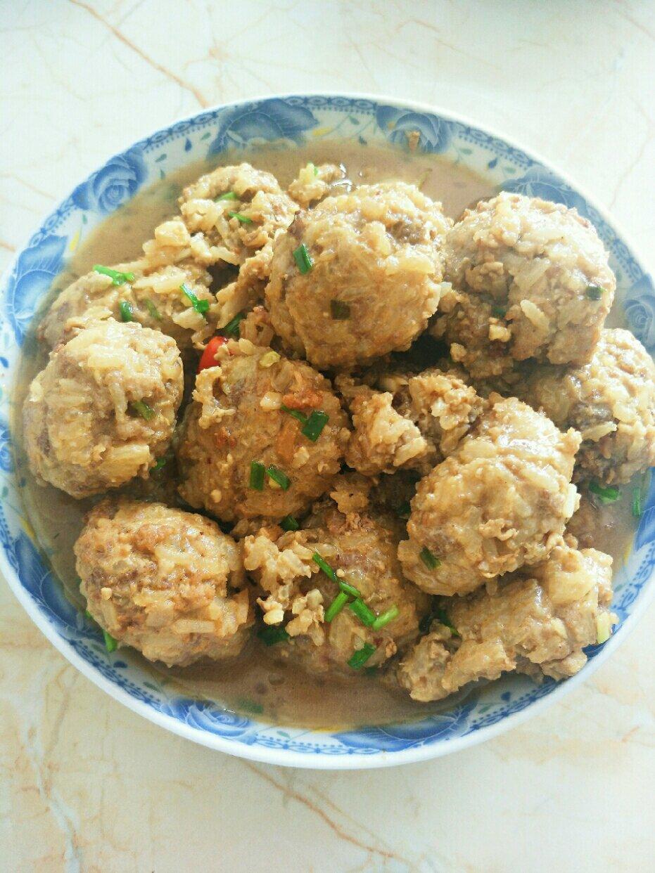 狮子头（球）最古老的做法味道超赞，做法详尽