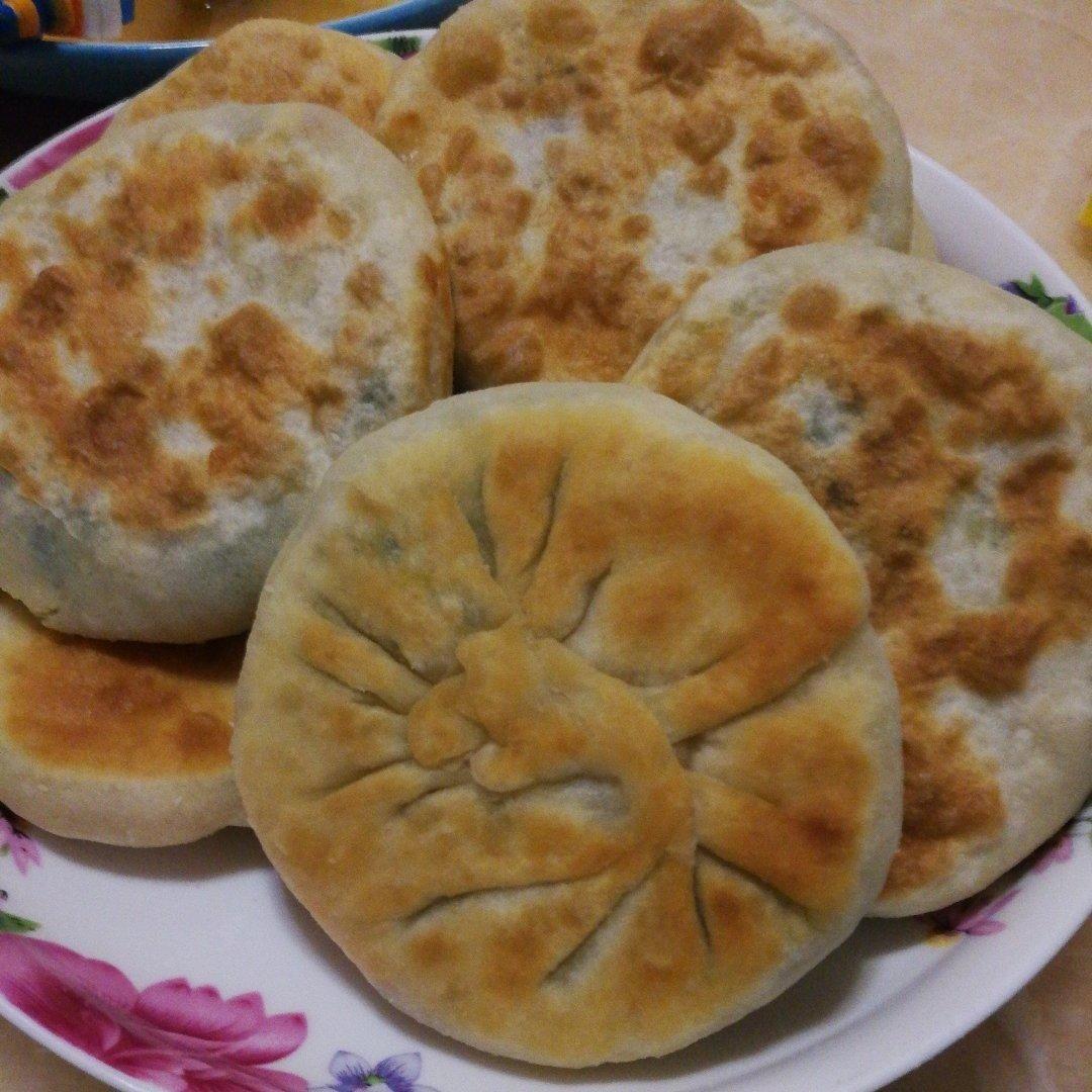 薄皮韭菜饼