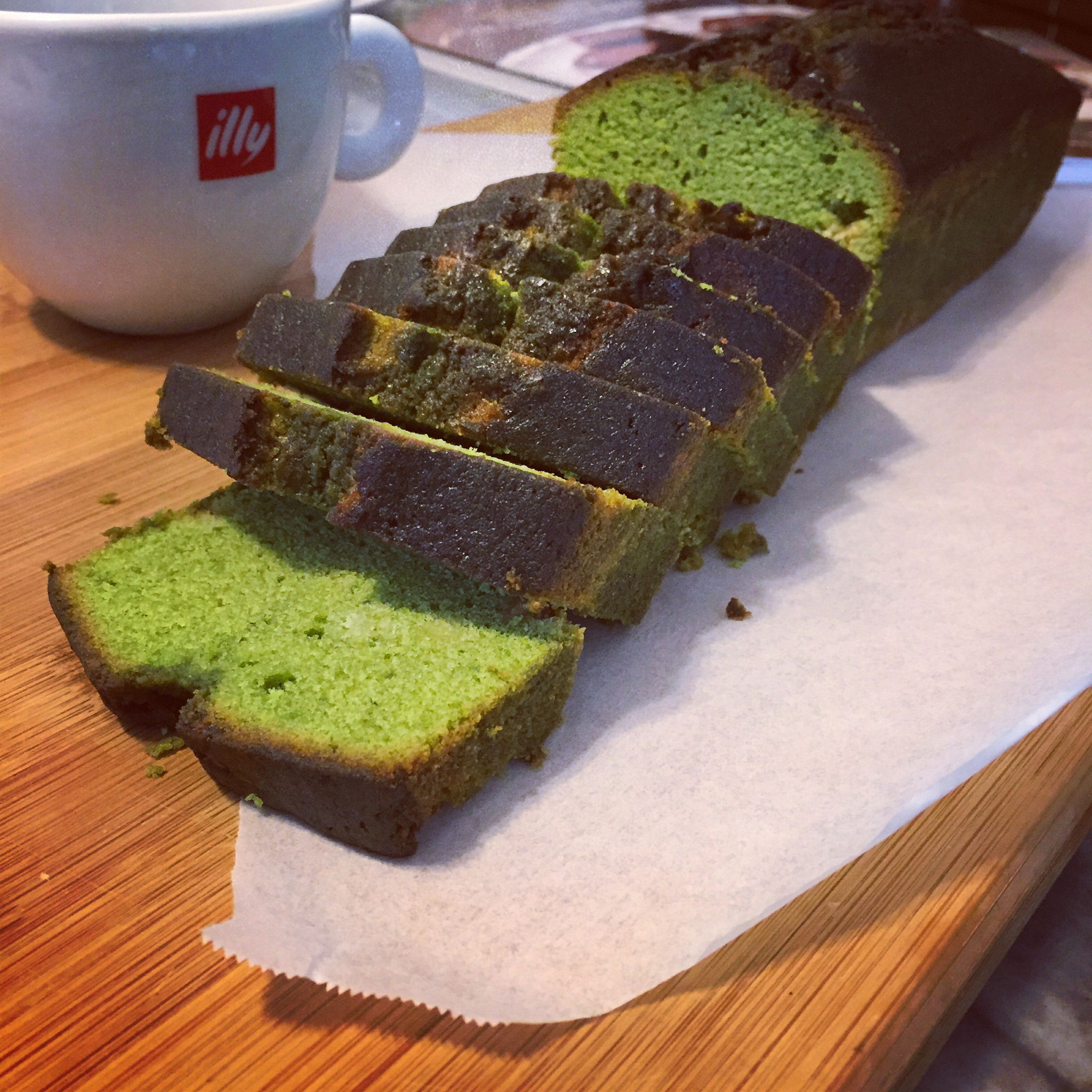 小岛老师的抹茶磅蛋糕