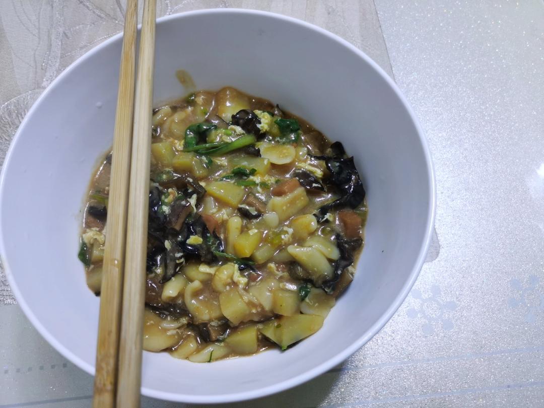 我家的烩麻食