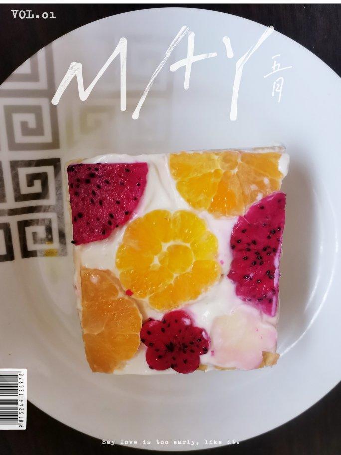 清新水果奶油裸蛋糕 | 蛋糕卷的华丽变身