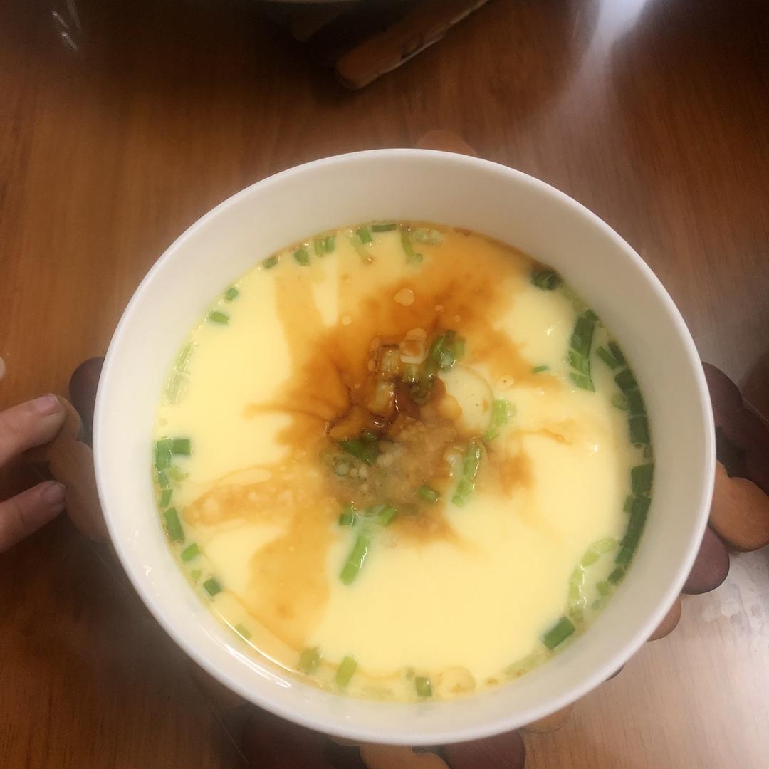 葱花蛋羹
