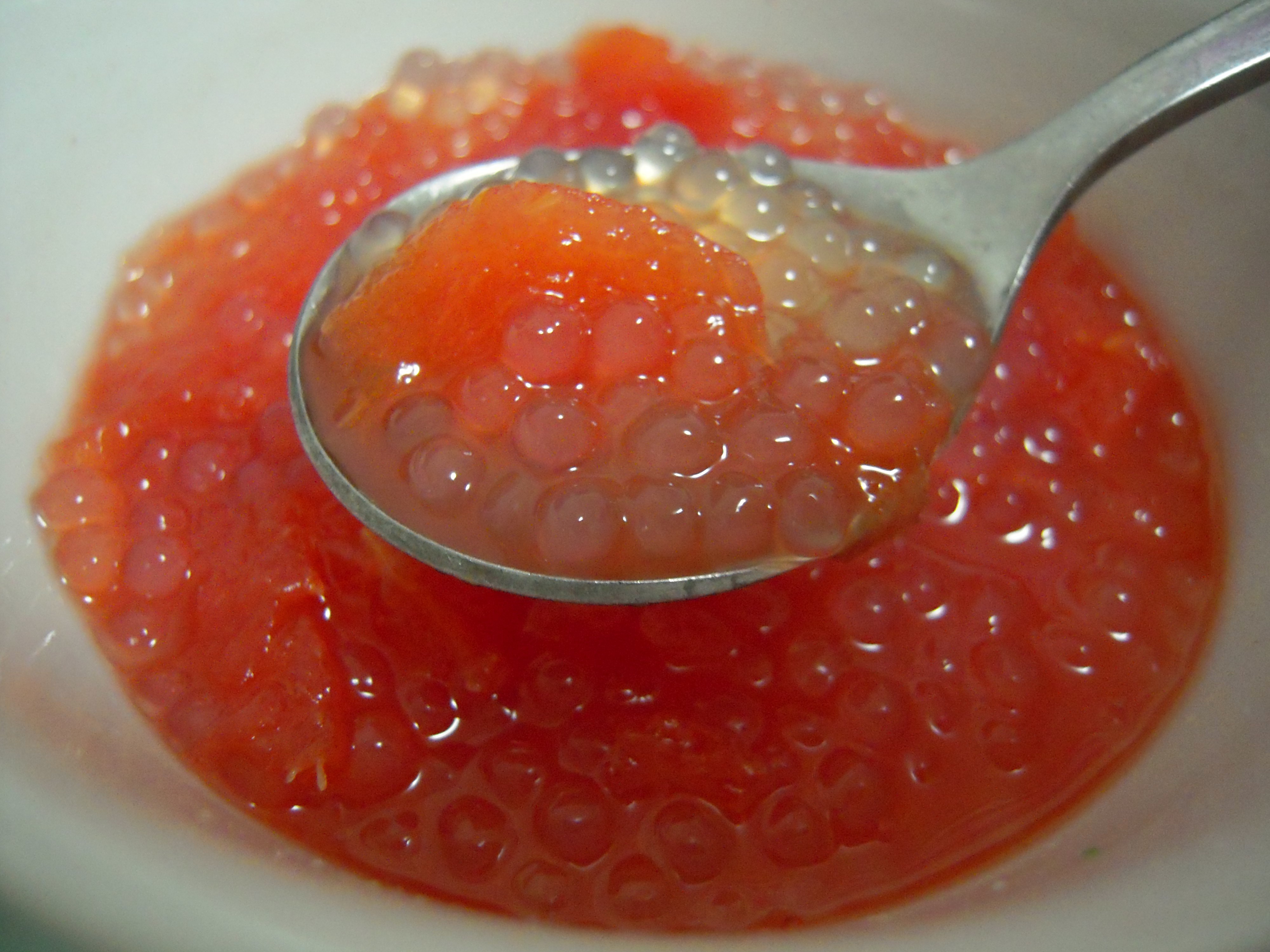 西瓜椰汁果冻牛奶西米露