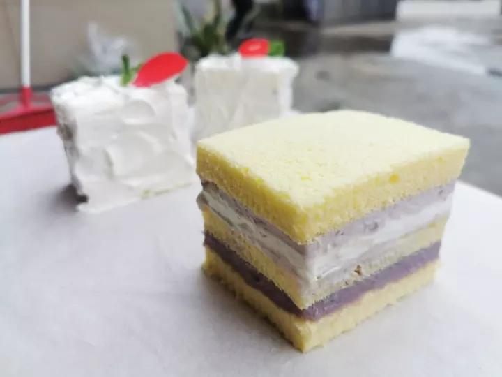 厚芋泥奶油蛋糕