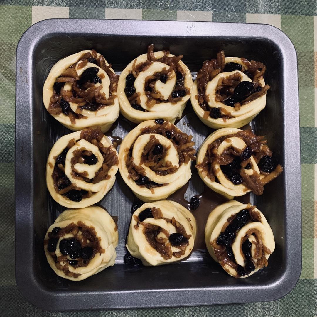 切尔西螺旋形果子面包