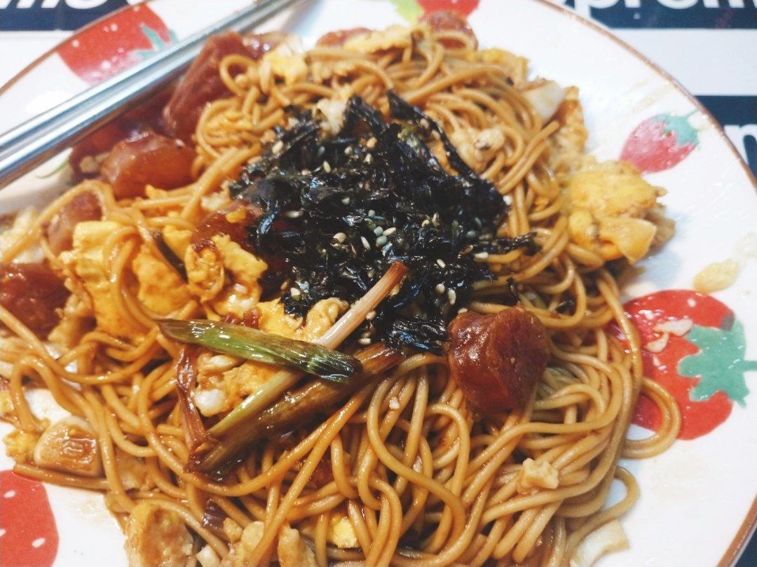 寝室食谱|葱油拌面
