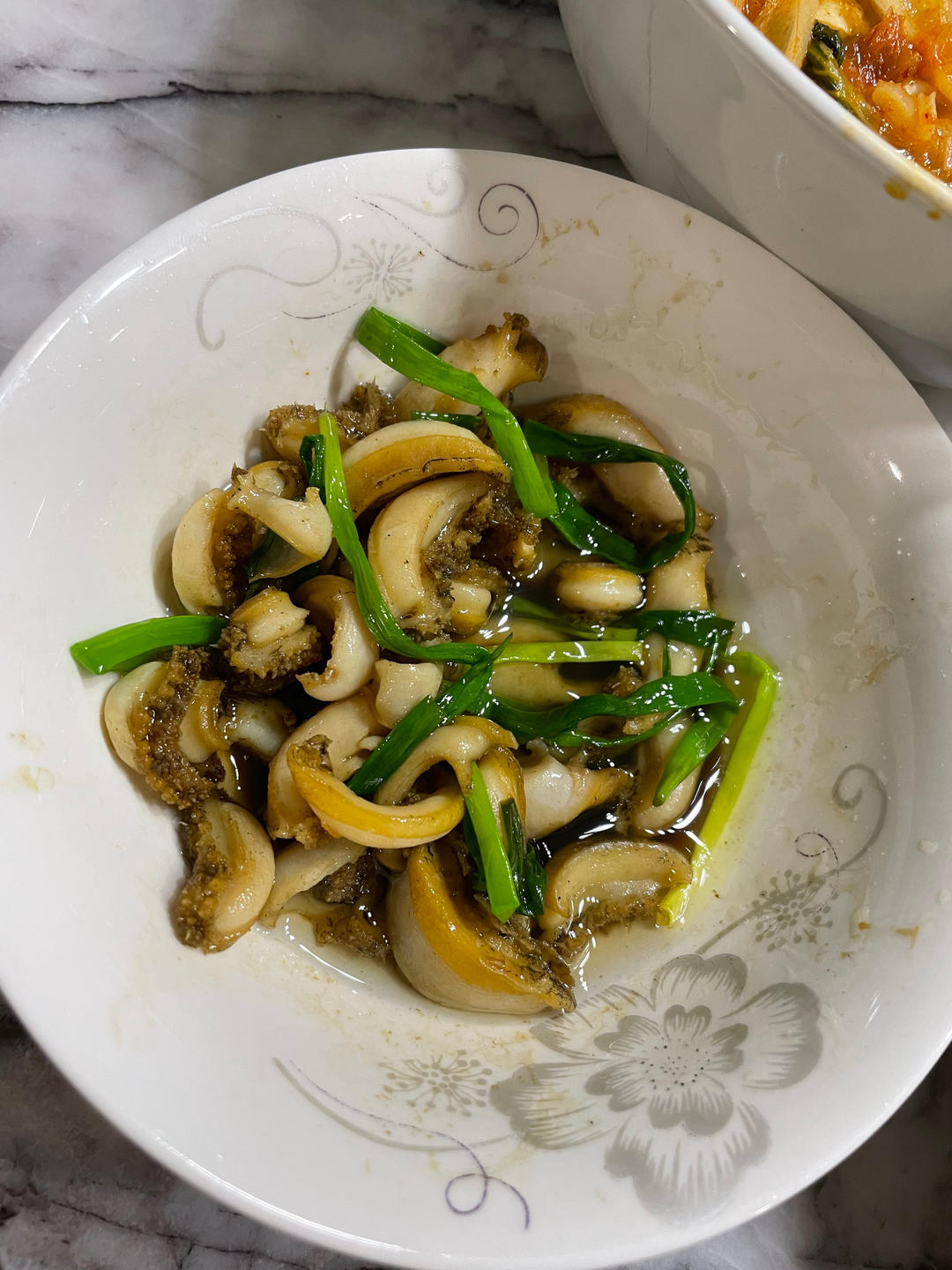 葱油鲍鱼片