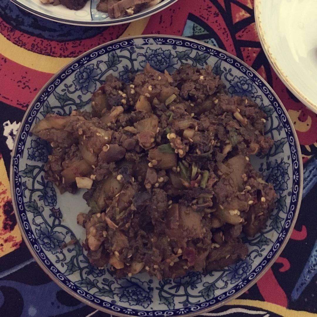 肉沫烧茄子(无敌下饭菜)