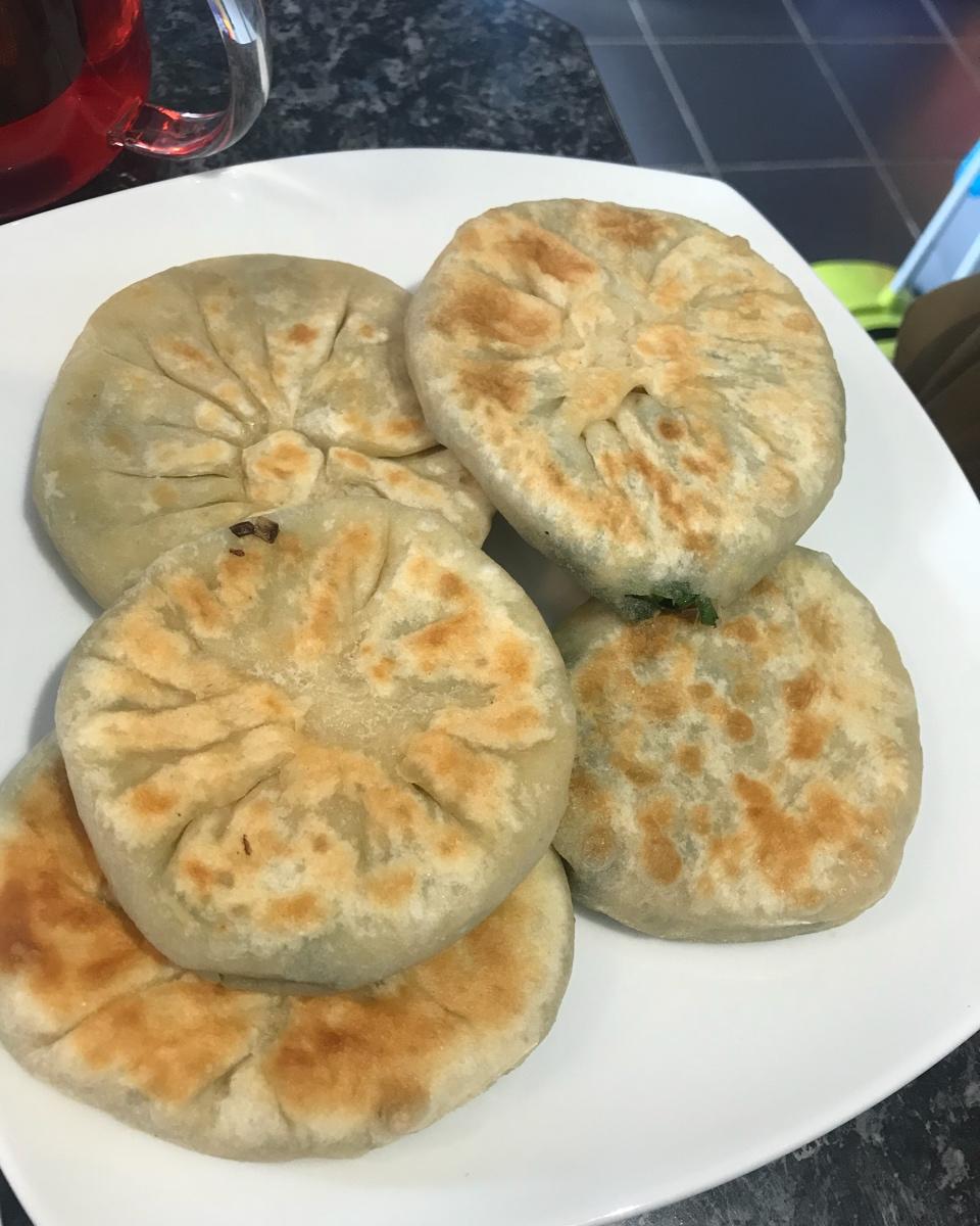 韭菜鸡蛋饼