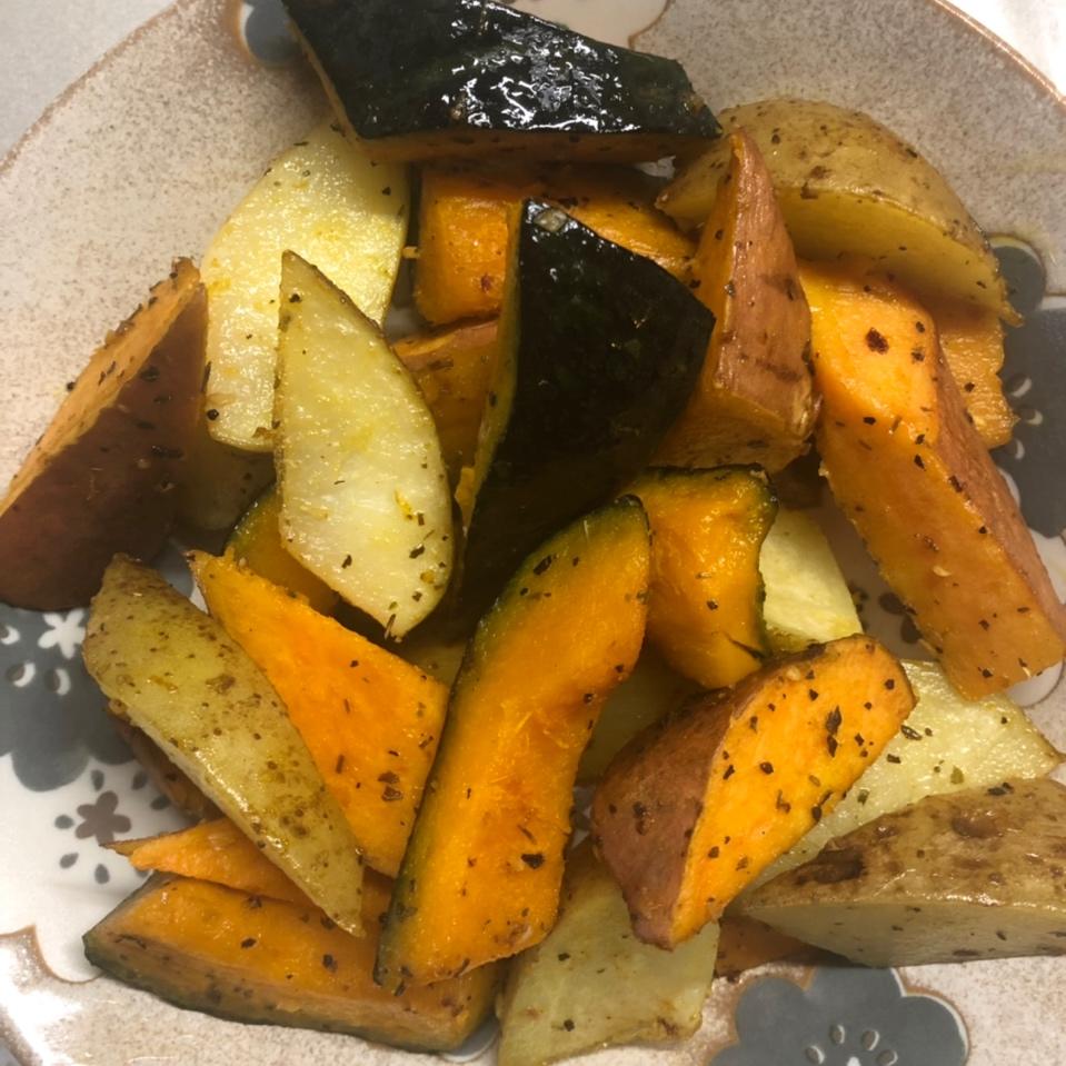 从此放弃油炸🥔烤杂蔬（土豆，红薯，藕片...）