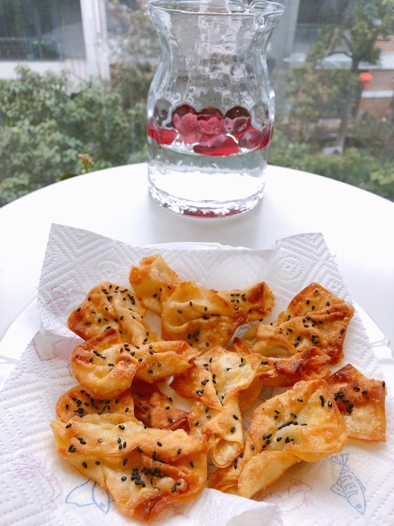 椒盐排叉（馄饨皮版）