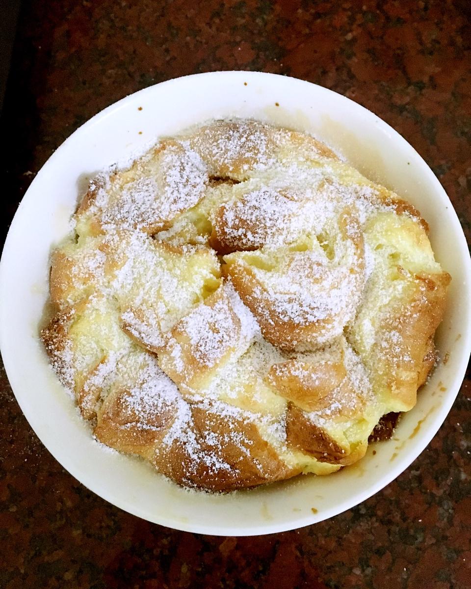 外酥里嫩的吐司布丁