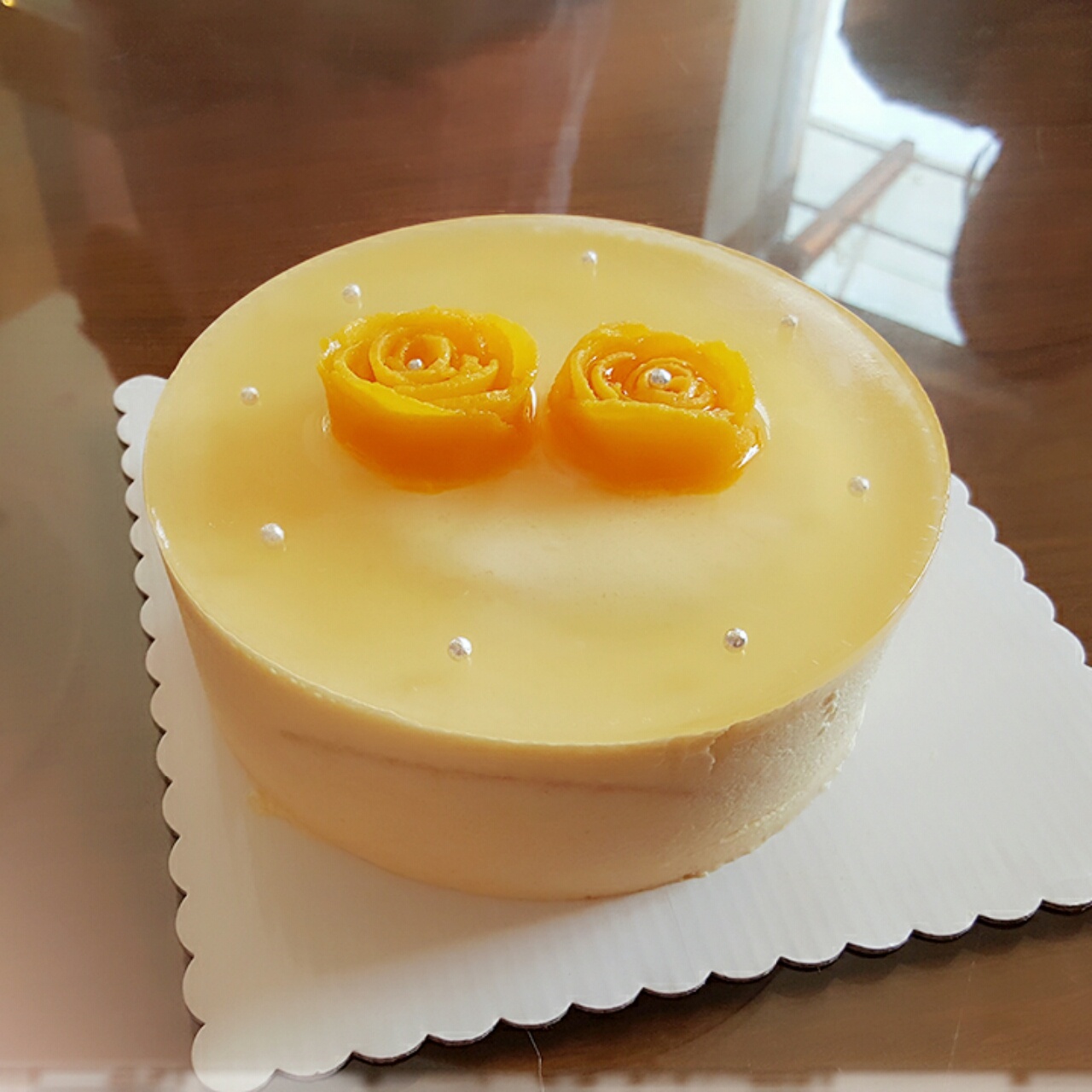 【视频】芒果慕斯（6寸） | 含镜面果胶配方