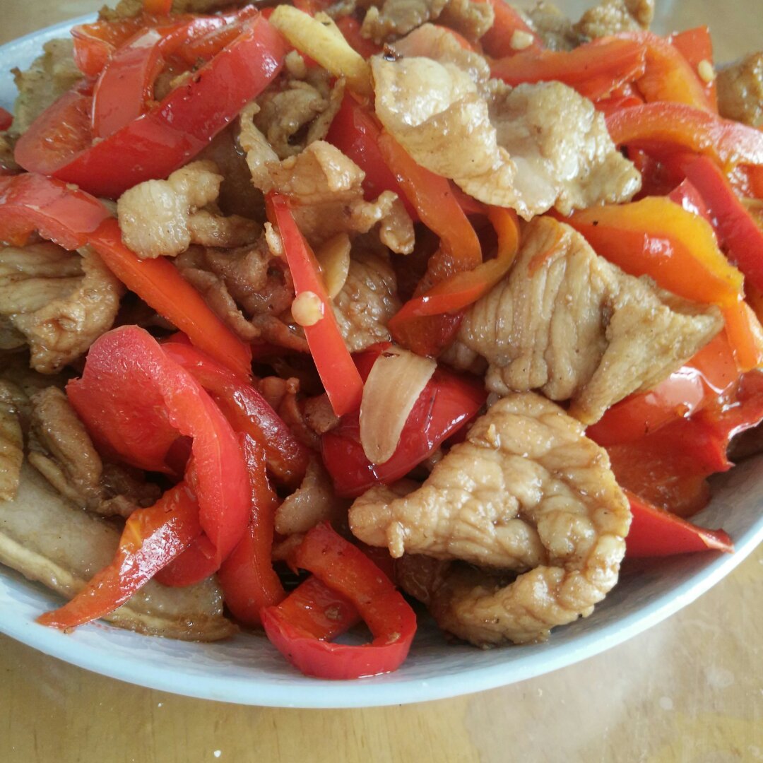 农家小炒肉【记忆中勾魂的油汤】