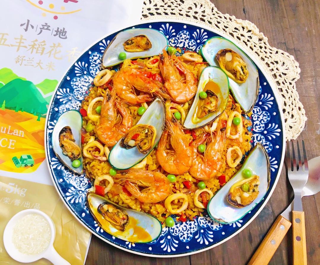 简易西班牙海鲜饭