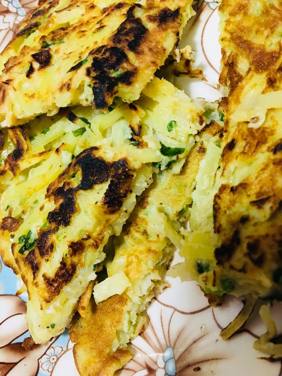 鸡蛋土豆饼