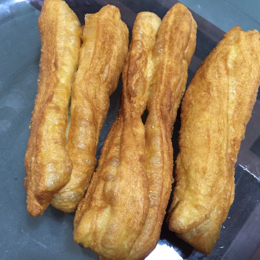 健康无添加不太蓬松的油条