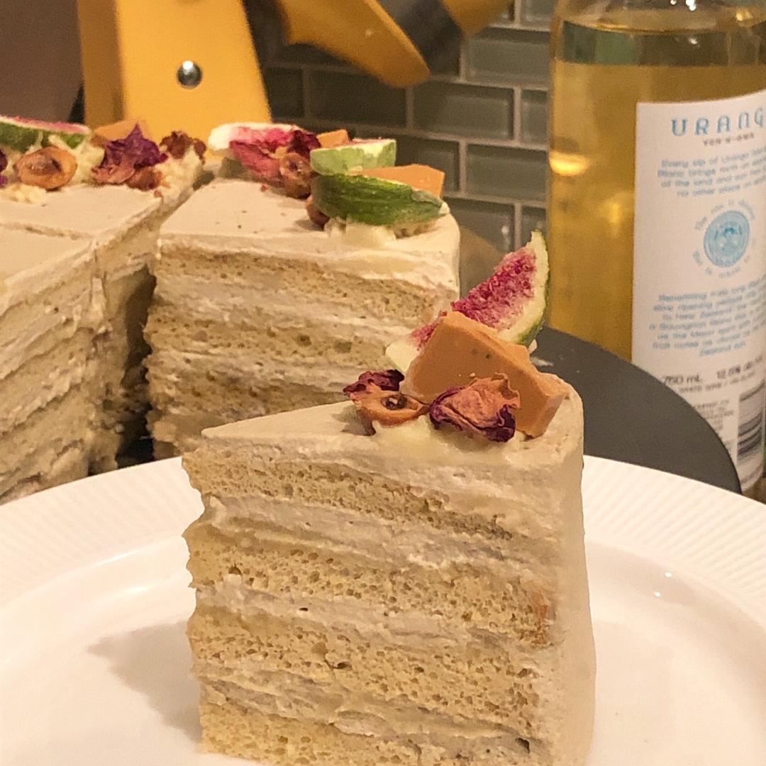 黑糖番薯戚风蛋糕