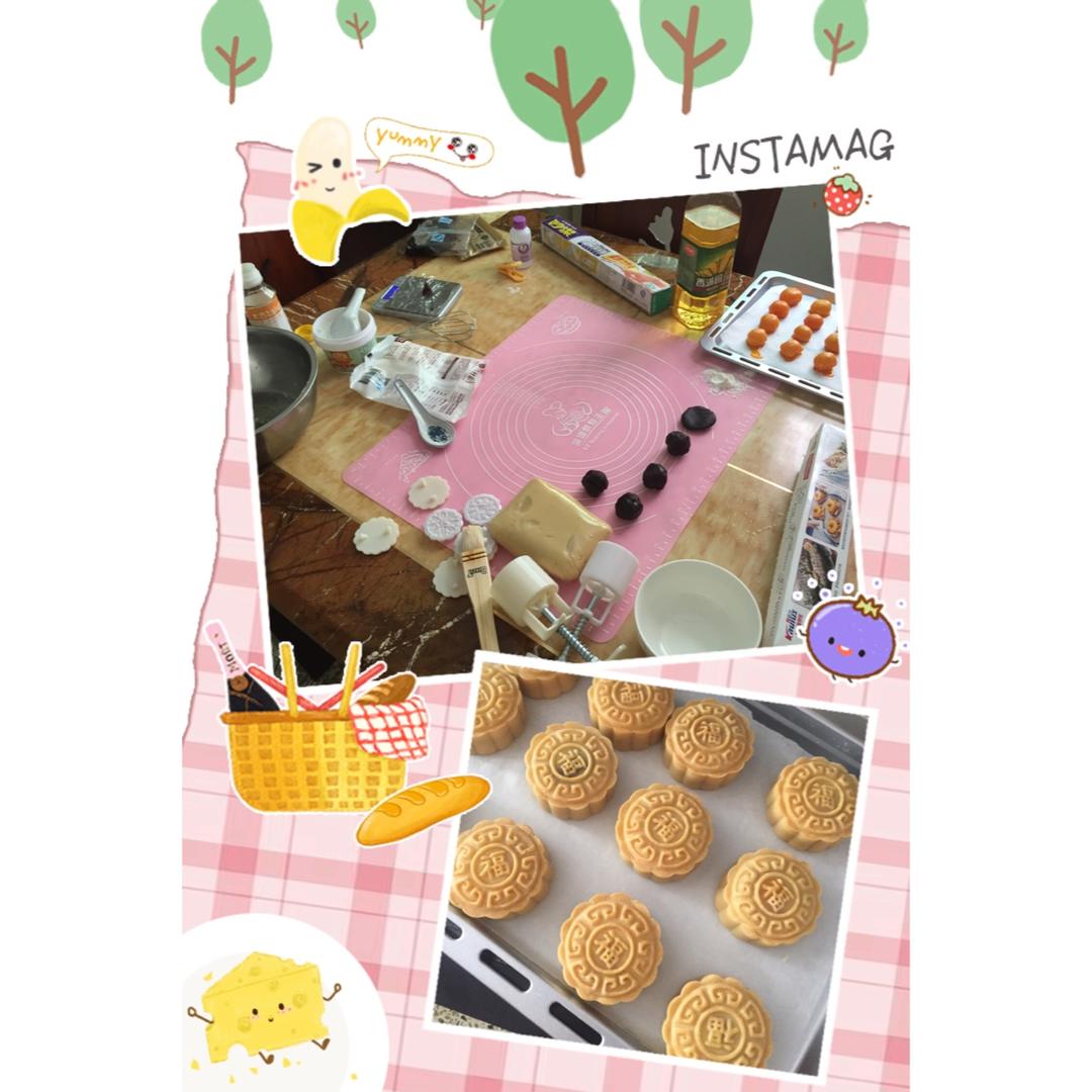 广式月饼—蛋黄莲蓉月饼