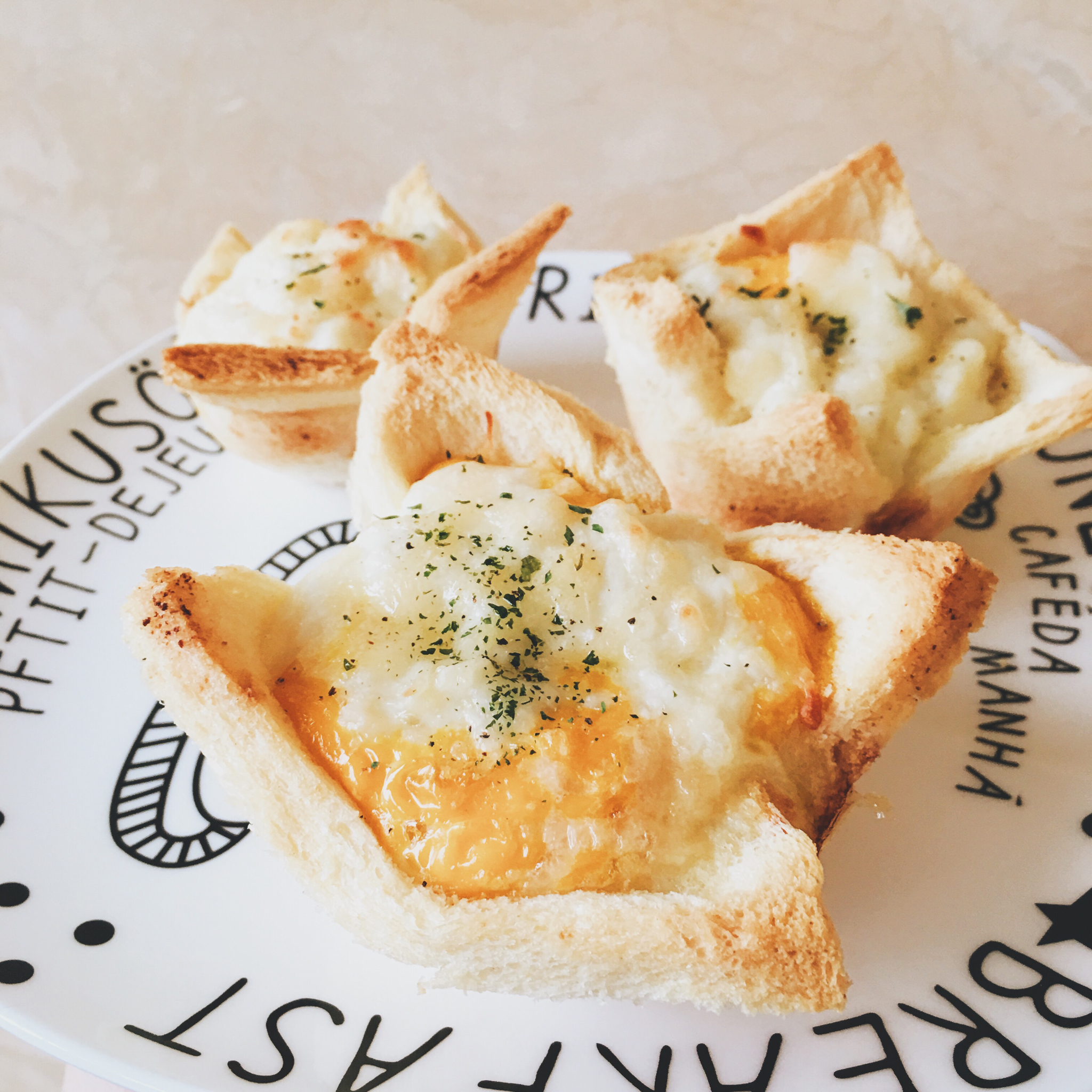 【Rachel khoo】热三明治马芬（Croque Madame Muffins）