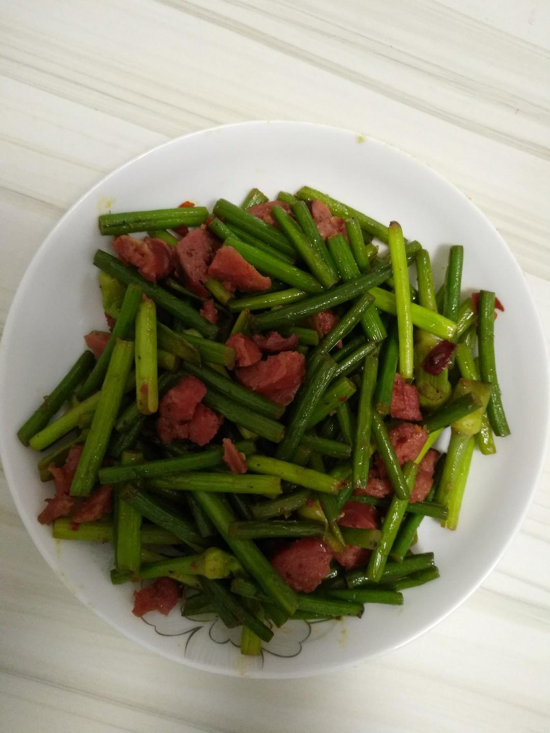 蒜薹炒肉
