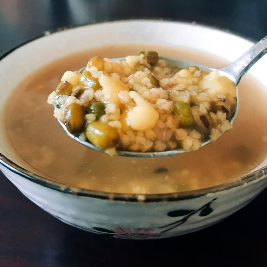 小米绿豆粥
