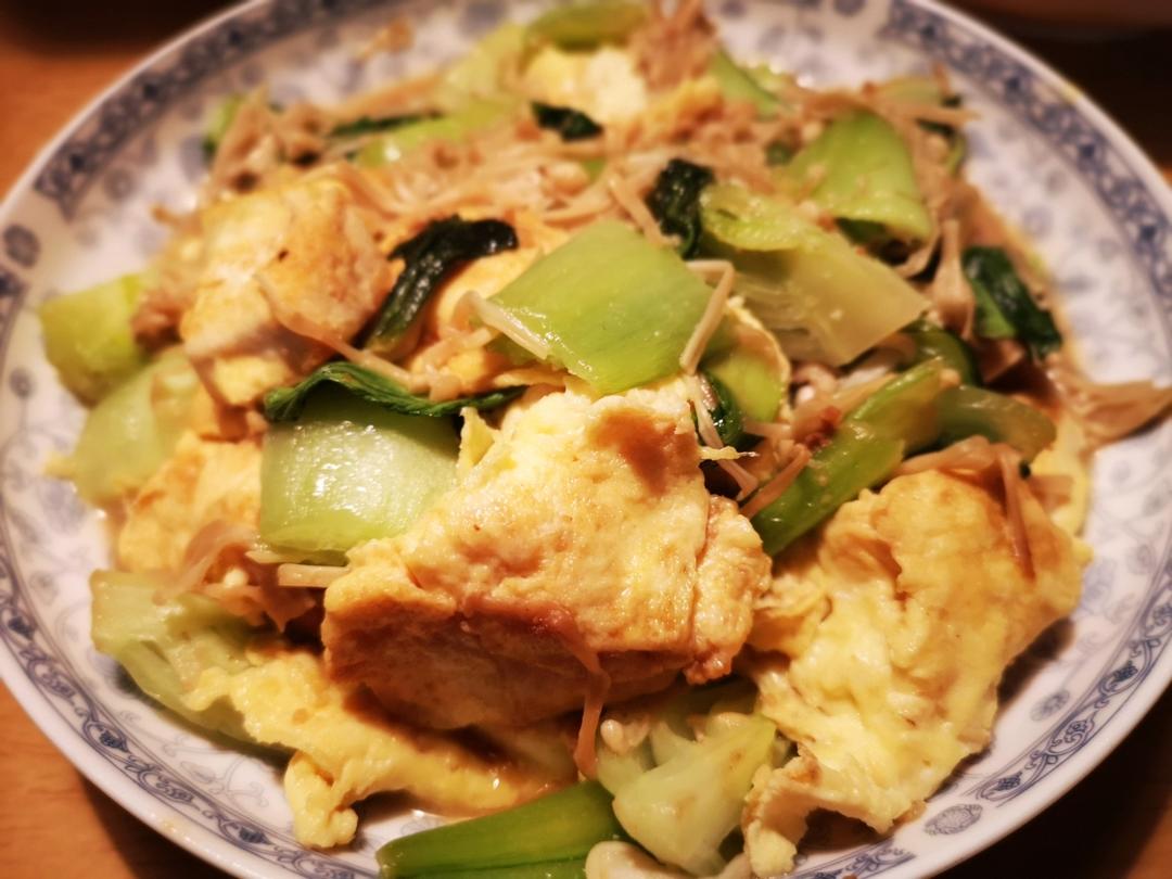 鸡蛋塌豆腐