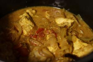 【日杂料理】绿豆蔻鸡肉咖喱Cardamon Chicken Curry with Caramelized Butter的做法 步骤11